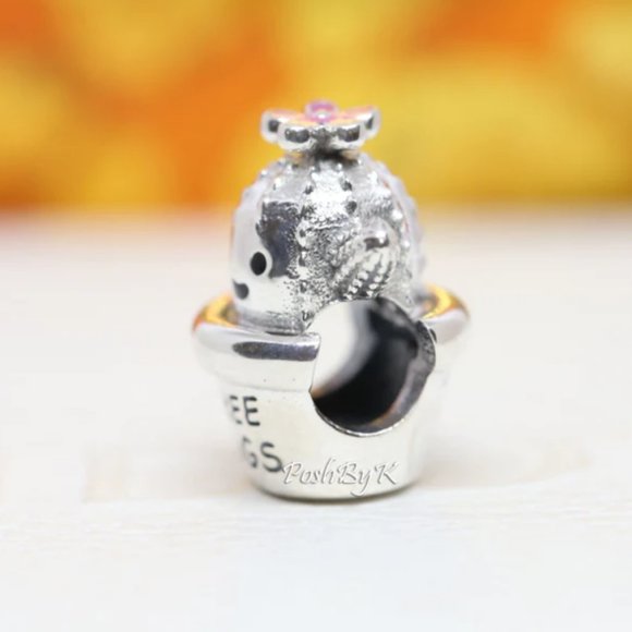 PANDORA Free Hugs Cactus Charm 798786C01 - Picture 3 of 3